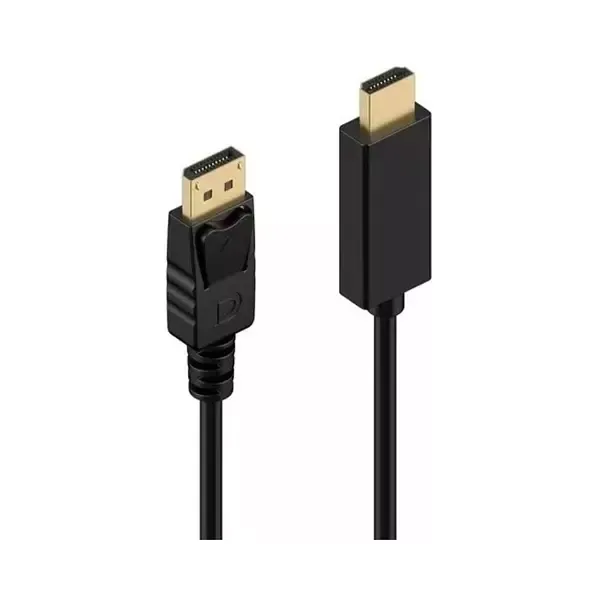 CABLE GENÉRICO DISPLAYPORT A HDMI, vista 3